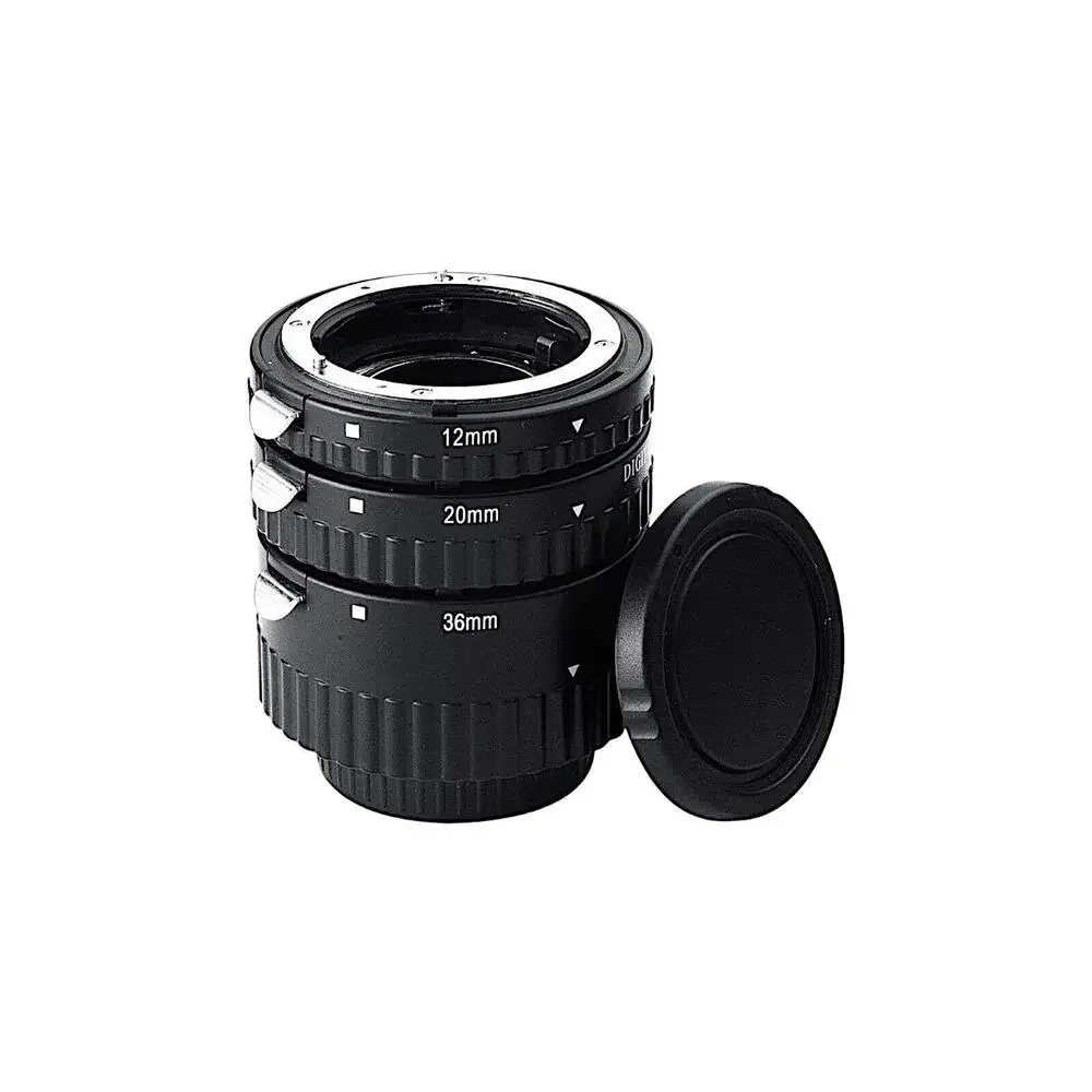 Mcoplus EXT-NP Electronic Extension Tube Set (12, 20, & 36mm) For Nikon Cameras